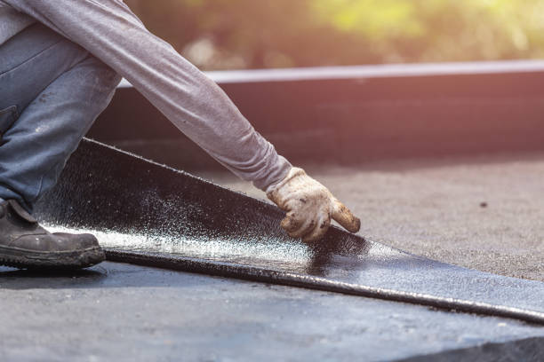 Professional Crawl Space Encapsulation technician working in Westville, NJ